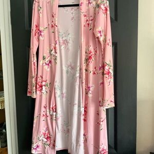 Adorable pink cardigan